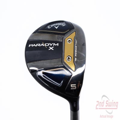 Callaway Paradym X Fairway Wood 5 Wood 5W 18° PX HZRDUS Silver Gen4 50 Graphite Regular Right Handed 42.5in