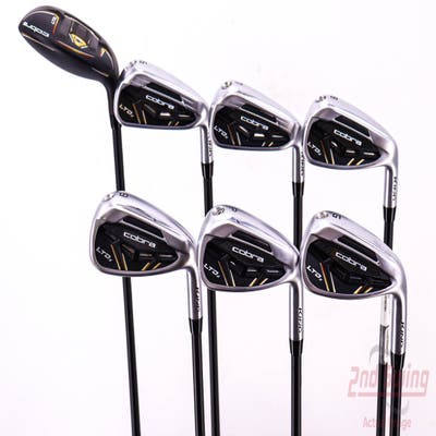 Cobra LTDx Iron Set 5H 6-PW GW FST KBS PGI 75 Graphite Regular Right Handed 37.75in