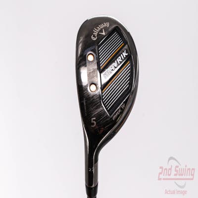 Callaway Mavrik Max Womens Hybrid 5 Hybrid 27° UST Mamiya Helium Black 5 Graphite Ladies Left Handed 38.0in