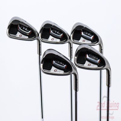 Ping G20 Iron Set 7-PW GW Ping CFS Steel Regular Right Handed Black Dot 37.5in