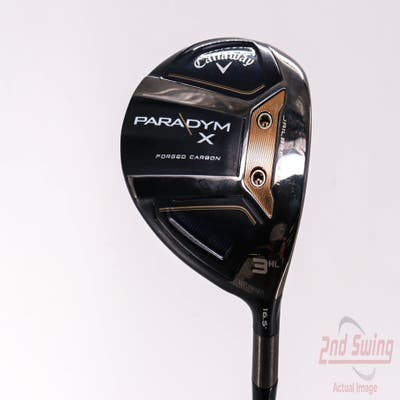 Callaway Paradym X Fairway Wood 3 Wood HL 16.5° Aldila Ascent Blue 50 Graphite Senior Right Handed 43.0in