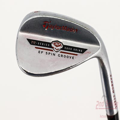 TaylorMade Tour Preferred Satin Chrome EF Wedge Sand SW 56° 15 Deg Bounce Stock Steel Shaft Steel Stiff Right Handed 35.5in