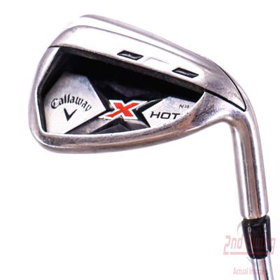 Callaway 2013 X Hot Single Iron Pitching Wedge PW Callaway Stock Steel Steel Uniflex Right Handed 36.0in