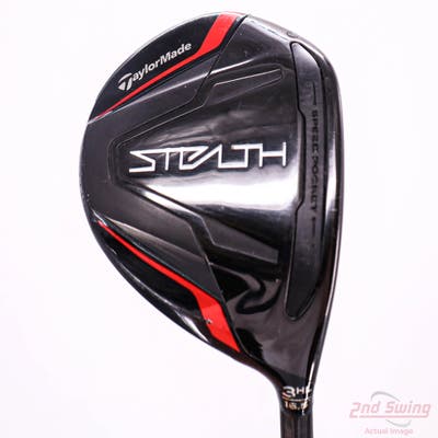 TaylorMade Stealth Fairway Wood 3 Wood HL 16.5° Aldila Rogue Silver 110 MSI 60 Graphite Stiff Right Handed 42.0in