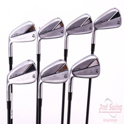 TaylorMade 2023 P770 Iron Set 4-PW FST KBS MAX Graphite 65 Graphite Regular Left Handed 38.25in