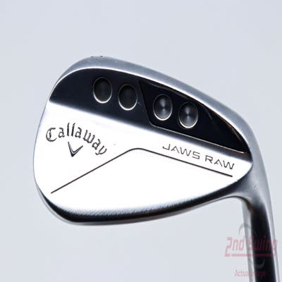 Callaway Jaws Raw Chrome Wedge Gap GW 50° 10 Deg Bounce S Grind Dynamic Gold Spinner Steel Stiff Right Handed 35.5in