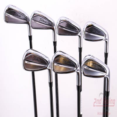 Titleist 2023 T200 Iron Set 5-PW AW Mitsubishi Tensei Blue AM2 Graphite Stiff Right Handed 38.5in