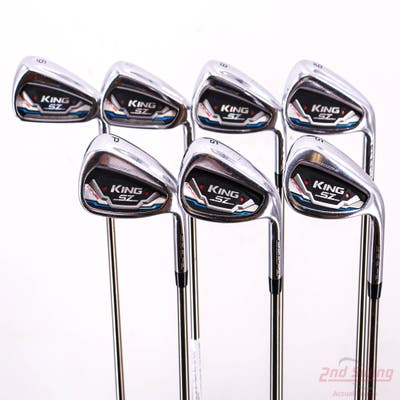 Cobra KING SpeedZone One Length Iron Set 6-PW GW SW UST Mamiya Recoil Dart ESX 460 F2 Graphite Senior Right Handed 37.25in