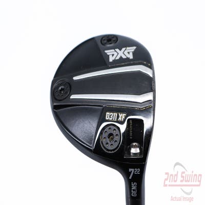 PXG 0311 XF GEN5 Fairway Wood 7 Wood 7W 22° Graphite Design Tour AD XC-6 Graphite Stiff Right Handed 42.0in