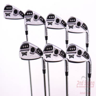 PXG 0311 XP GEN5 Chrome Iron Set 5-PW AW True Temper Elevate MPH 95 Steel Regular Right Handed 38.75in