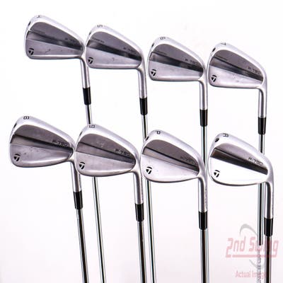 TaylorMade 2021 P790 Iron Set 4-PW AW True Temper Dynamic Gold 95 Steel Regular Right Handed 38.25in