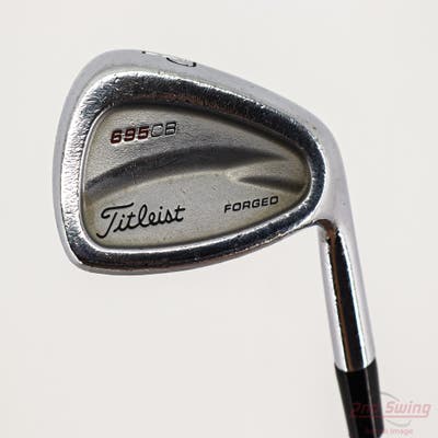 Titleist 695 CB Forged Single Iron Pitching Wedge PW True Temper Dynamic Gold S300 Steel Stiff Right Handed 35.75in