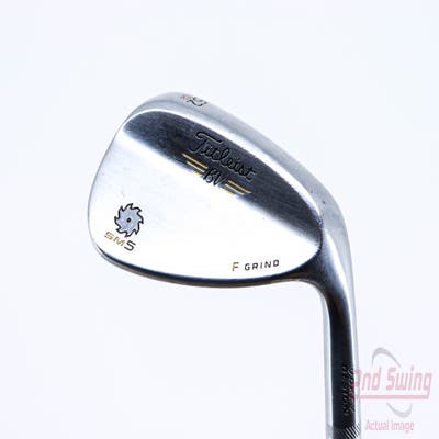 Titleist Vokey SM5 Tour Chrome Wedge Gap GW 52° 8 Deg Bounce F Grind Titleist SM5 BV Steel Wedge Flex Right Handed 35.5in