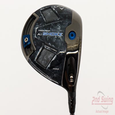 Mint Callaway Paradym Ai Smoke Max Driver 9° PX HZRDUS Silver Gen4 60 Graphite Stiff Right Handed 45.75in