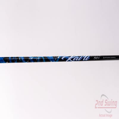 Used W/ Mizuno RH Adapter Mitsubishi Rayon Kai'li Blue 50g Driver Shaft Stiff 44.5in