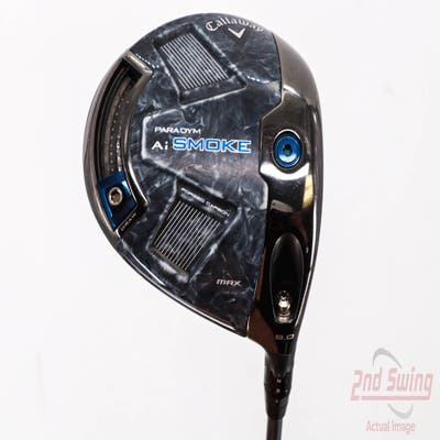 Callaway Paradym Ai Smoke Max Driver 9° PX HZRDUS Silver Gen4 50 Graphite Stiff Right Handed 45.75in