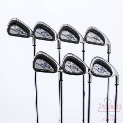 Callaway X-14 Iron Set 3-9 Iron Stock Steel Shaft Steel Uniflex Right Handed 38.0in