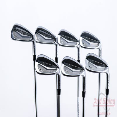 Ping i210 Iron Set 5-PW GW True Temper Dynamic Gold 120 Steel Stiff Right Handed Blue Dot 39.25in