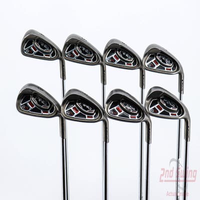 Ping G15 Iron Set 4-PW AW Ping AWT Steel Stiff Right Handed Black Dot 37.75in