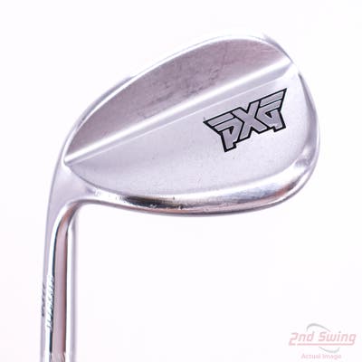 PXG 0311 3X Forged Chrome Wedge Sand SW 54° 12 Deg Bounce True Temper Elevate Tour Steel Stiff Left Handed 35.75in