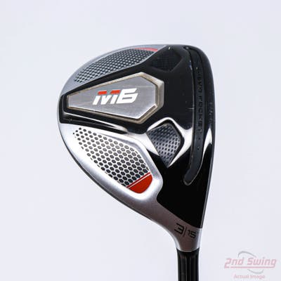 TaylorMade M6 Fairway Wood 3 Wood 3W 15° UST Proforce V2 Graphite Stiff Right Handed 43.5in