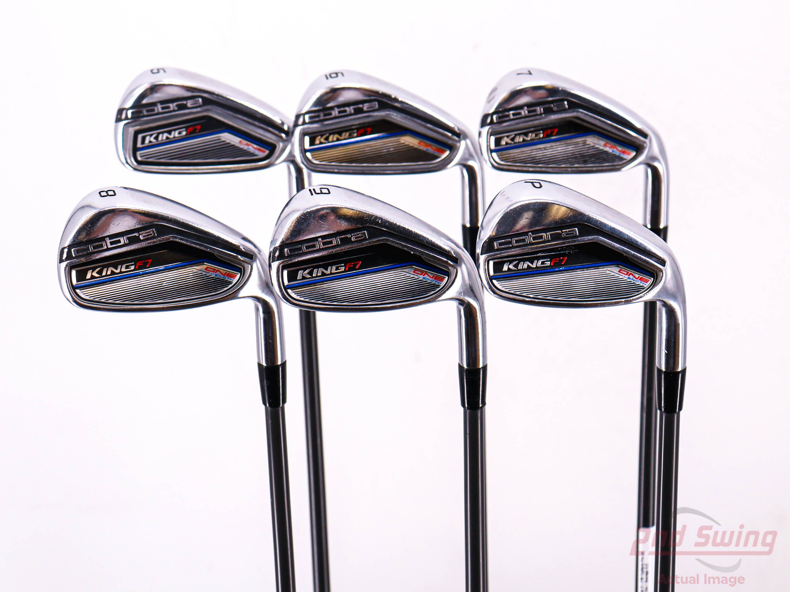 Callaway X 7 iron purchases &king cobra one length 8 iron