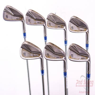 Sub 70 659 TC Forged Raw Iron Set 5-PW AW FST KBS Tour Lite Steel Regular Right Handed 37.75in