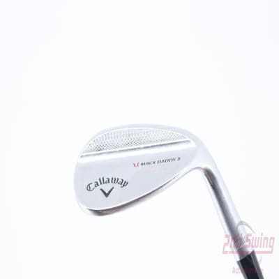 Callaway Mack Daddy 2 Chrome Wedge Gap GW 50° 12 Deg Bounce S Grind True Temper Dynamic Gold Steel Wedge Flex Right Handed 35.5in