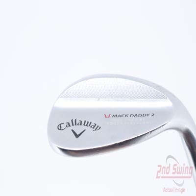 Callaway Mack Daddy 2 Chrome Wedge Lob LW 58° 14 Deg Bounce C Grind True Temper Dynamic Gold Steel Wedge Flex Right Handed 35.0in