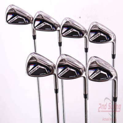 Cobra Aerojet Iron Set 5-PW AW SW LW FST KBS Tour Lite Steel Regular Right Handed 38.5in