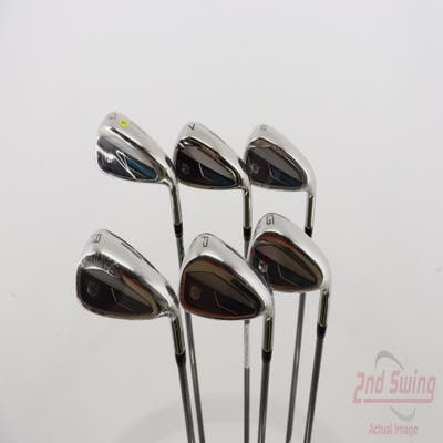 Mint Wilson Staff Dynapwr Iron Set 6-PW GW Project X EvenFlow Blue 55 Graphite Ladies Right Handed 37.0in