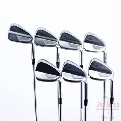 Ping i525 Iron Set 5-PW GW Project X IO 6.0 Steel Stiff Right Handed Red dot 38.25in