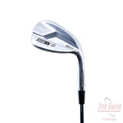 Mizuno S23 Satin Chrome Wedge Sand SW 56° 10 Deg Bounce D Grind FST KBS Hi-Rev 2.0 115 Steel Wedge Flex Right Handed 35.5in