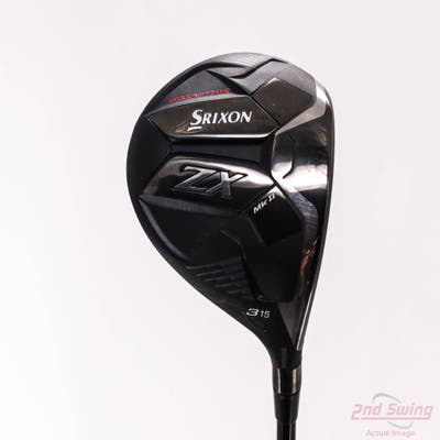 Mint Srixon ZX MK II Fairway Wood 3 Wood 3W 15° FST KBS TD Category 3 70 Black Graphite Stiff Right Handed 42.25in