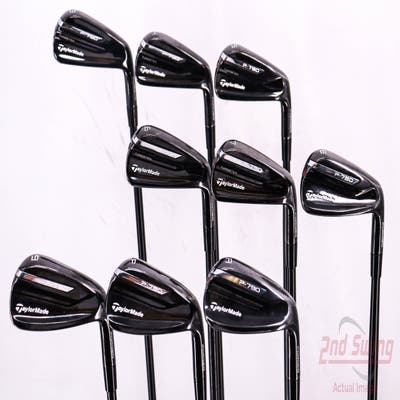 TaylorMade P-790 Black Iron Set 3-PW AW Dynamic Gold 105 Black Steel Regular Right Handed 38.25in