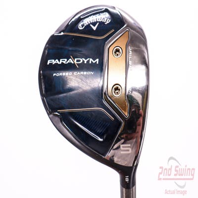 Callaway Paradym Fairway Wood 5 Wood 5W 18° PX HZRDUS Silver Gen4 60 Graphite Regular Right Handed 42.5in