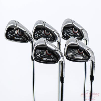 TaylorMade Burner 2.0 Iron Set 6-PW Stock Steel Shaft Steel Stiff Right Handed 37.0in