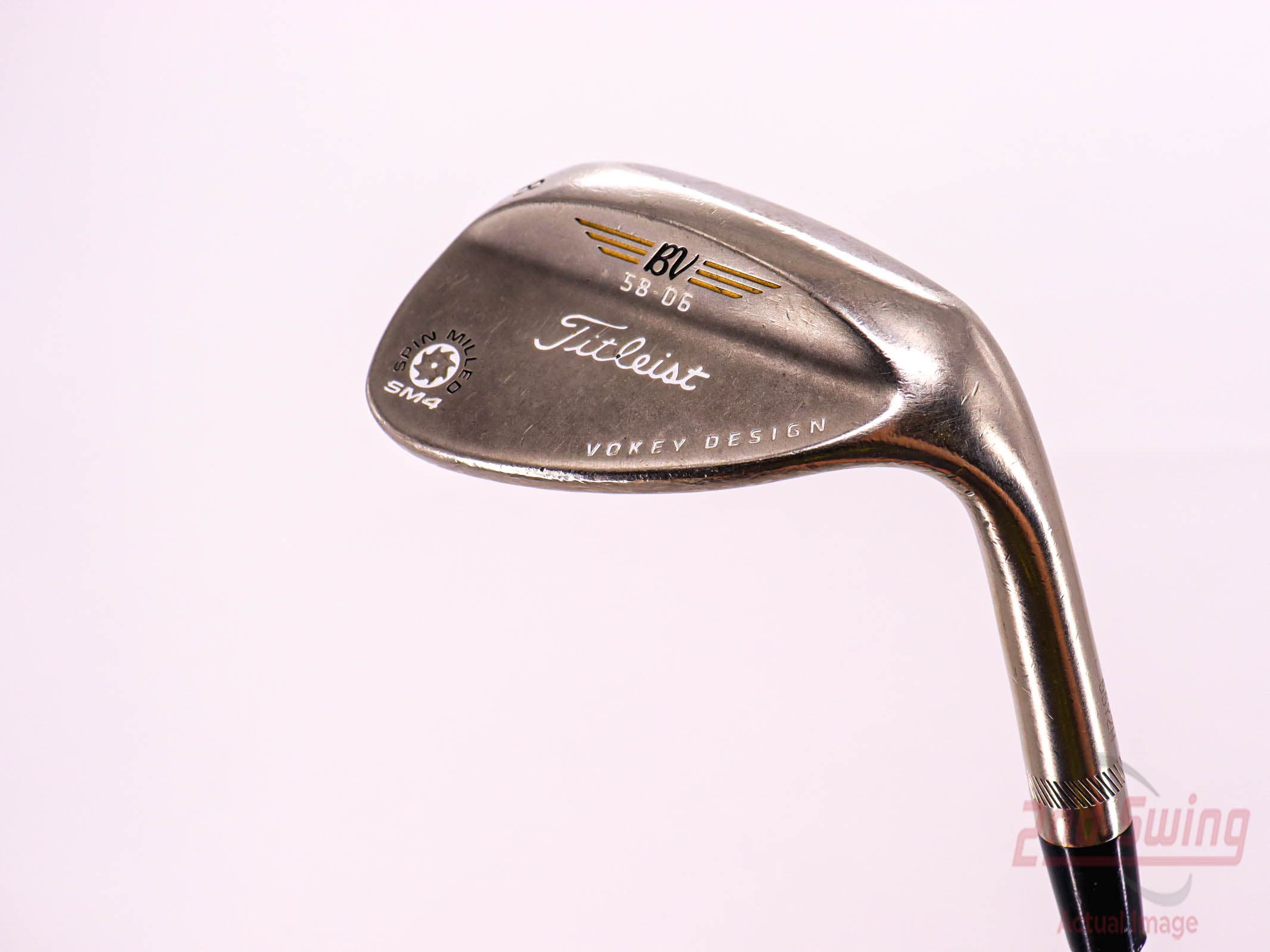 Titleist Vokey Spin Milled SM4 Chrome Wedge (D-D2227703777)