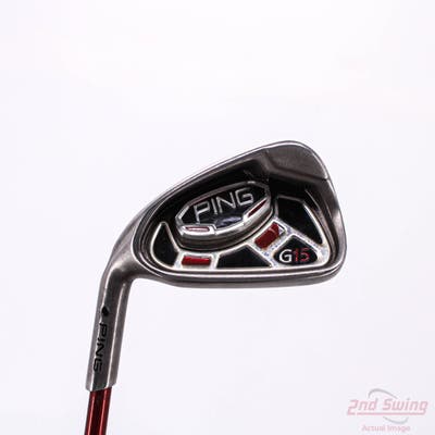 Ping G15 Single Iron 6 Iron Ping TFC 149I Graphite Regular Left Handed Black Dot 37.5in