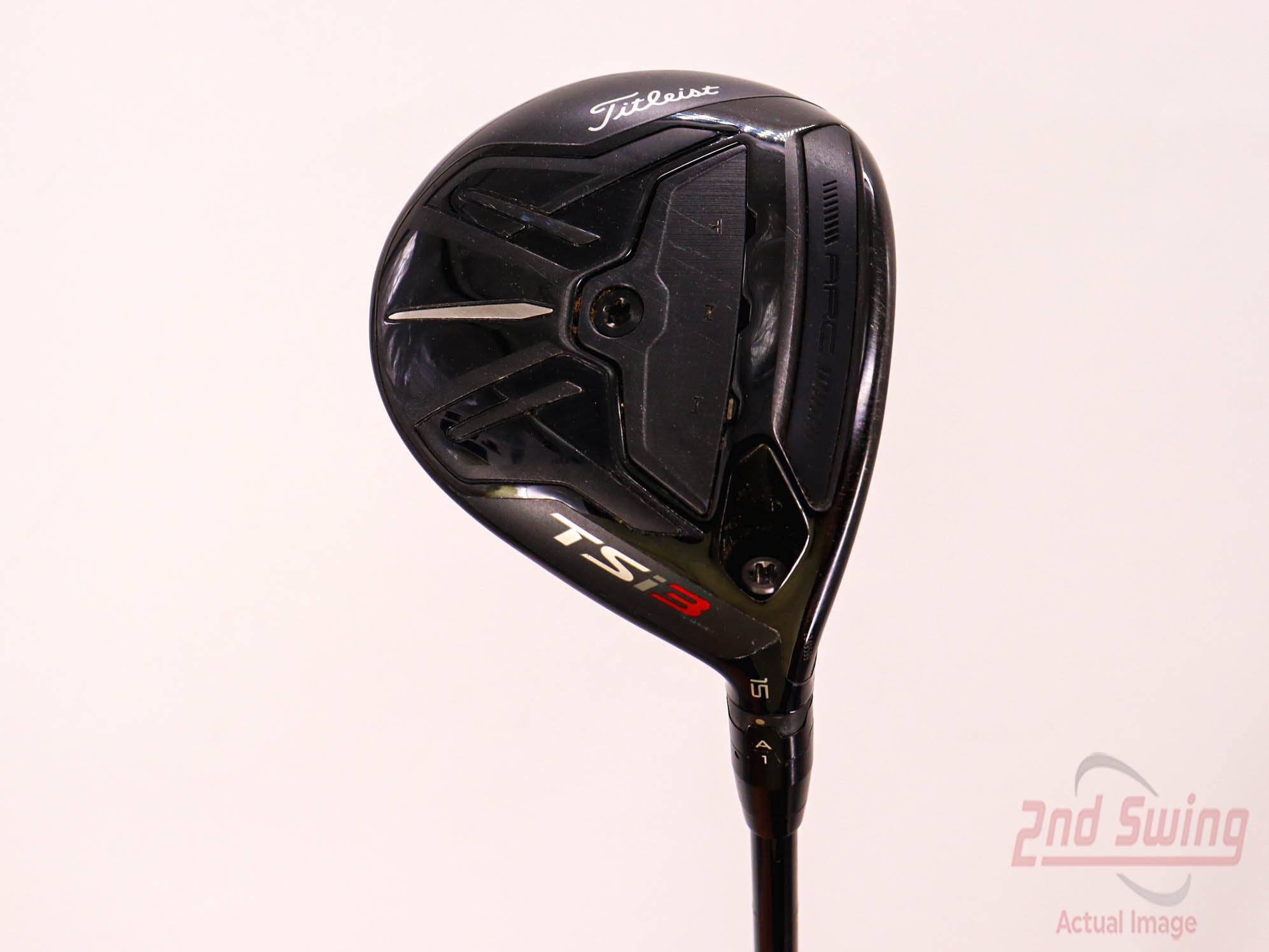 Titleist TSi3 Fairway Wood 3 Wood 3W 15° PX HZRDUS Smoke Black RDX 70  Graphite Stiff Right Handed 43.0in