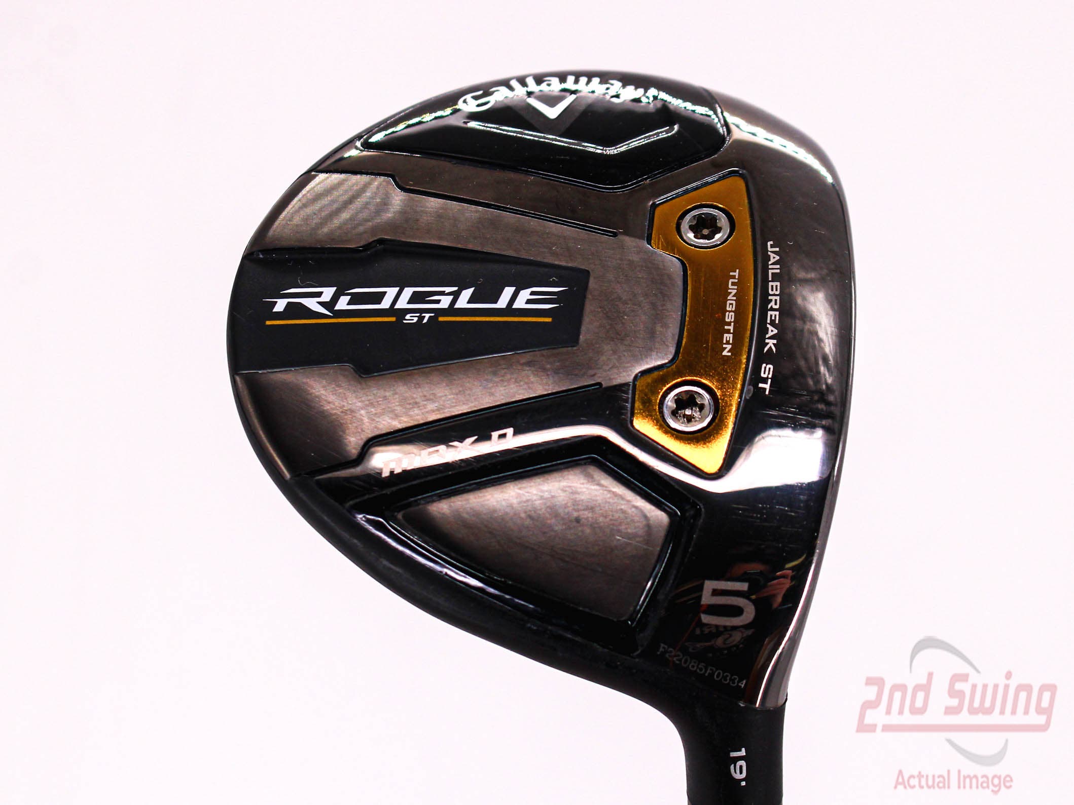 Callaway Rogue ST Max Draw Fairway Wood 5 Wood 5W 19° Project X Cypher 50  Graphite Senior Right Handed 42.0in