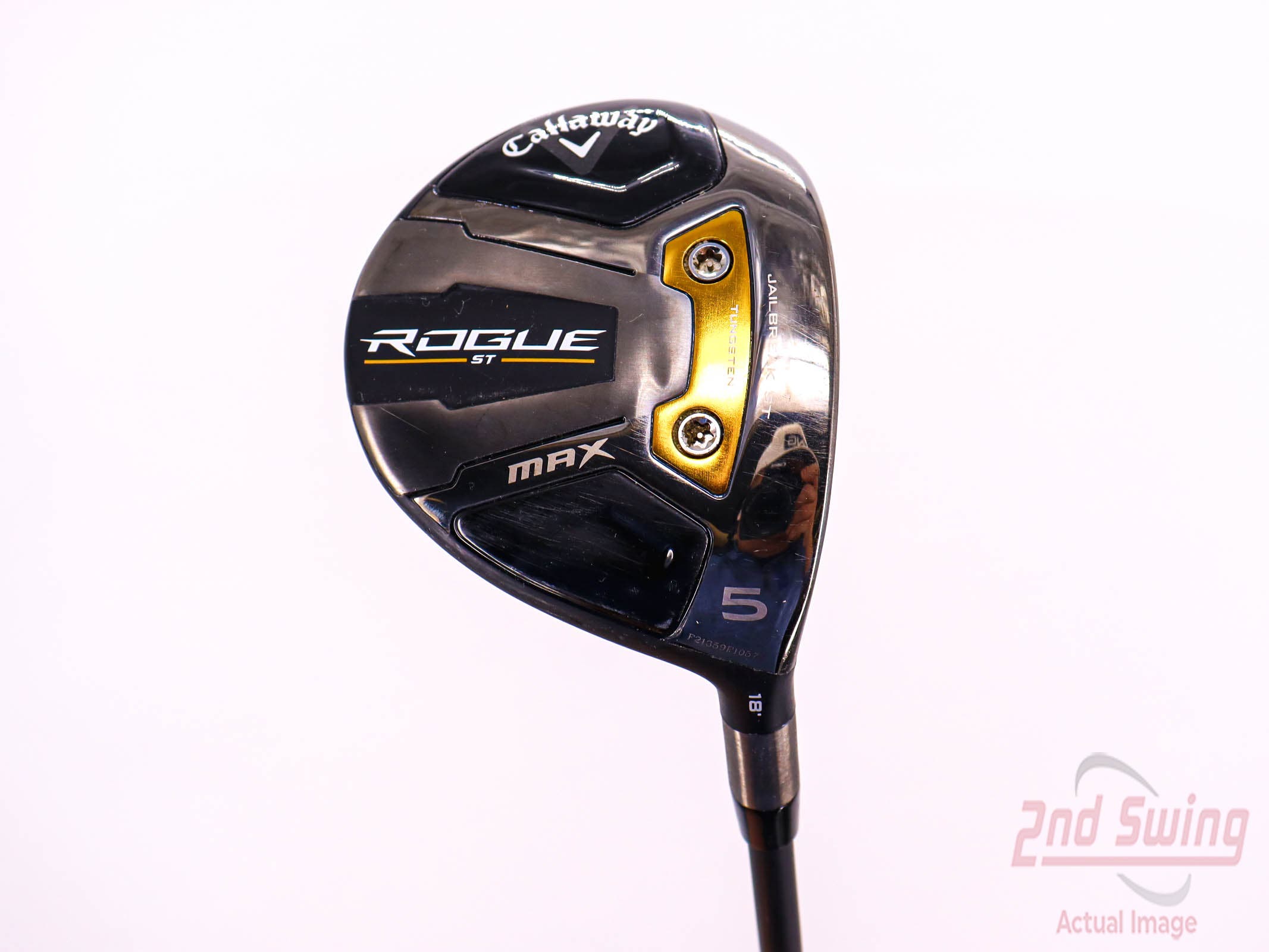 Callaway Rogue ST Max Fairway Wood 5 Wood 5W 18° Project X Cypher 50  Graphite Senior Right Handed 42.75in