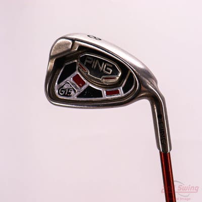 Ping G15 Single Iron 8 Iron Ping TFC 149I Graphite Regular Right Handed Black Dot 36.5in