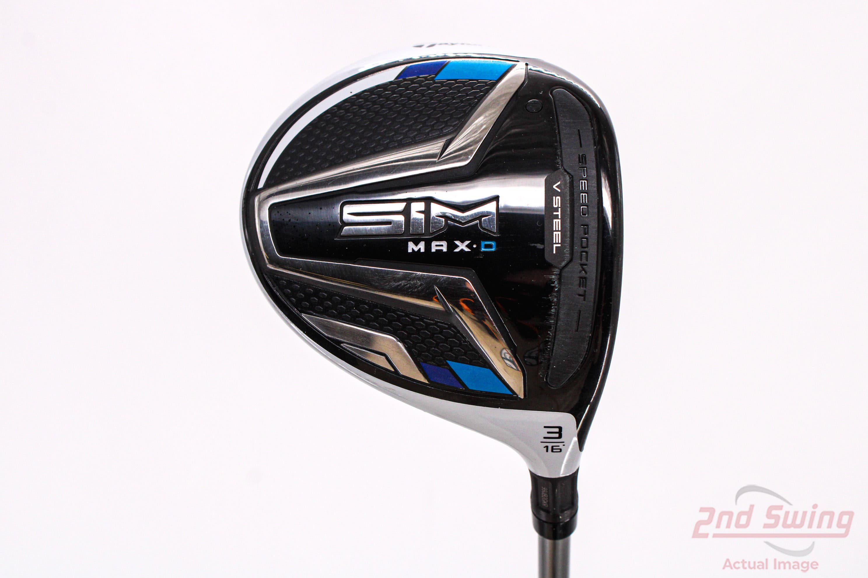 Mint TaylorMade SIM MAX-D Fairway Wood 3 Wood 3W 16° UST Mamiya Helium 5  Graphite Senior Right Handed 43.25in