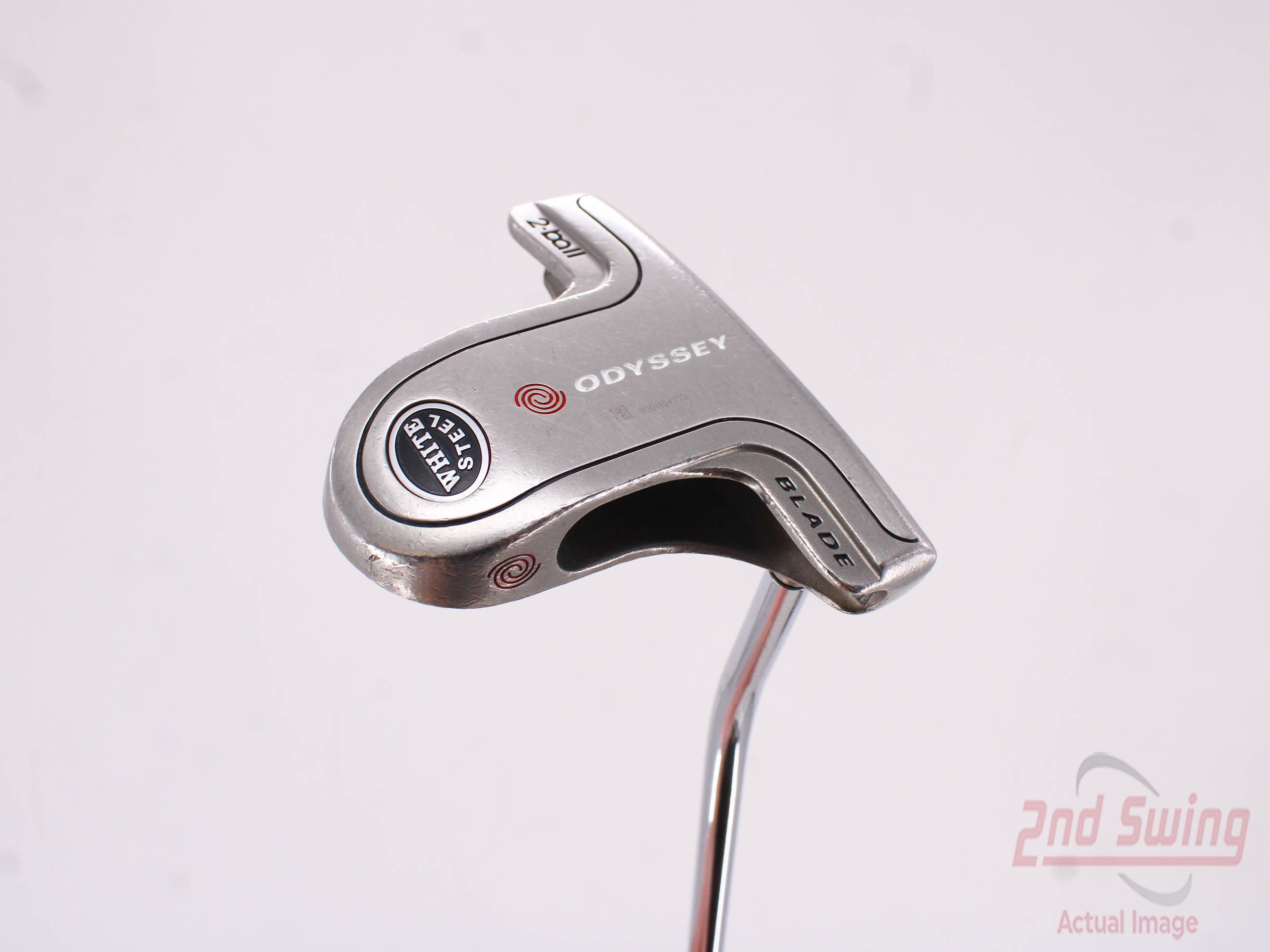 Odyssey White Steel 2-Ball Blade Putter (D-D2227935331) | 2nd