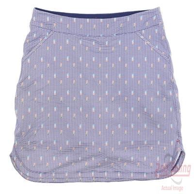 New Womens Peter Millar Golf Skort Small S Multi MSRP $110