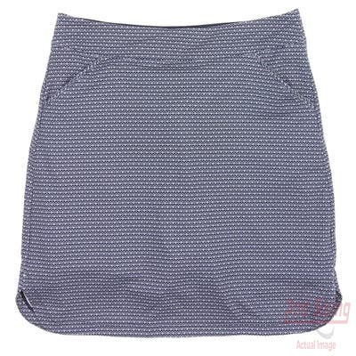 New Womens Peter Millar Golf Skort X-Small XS Navy Blue/Purple MSRP $110