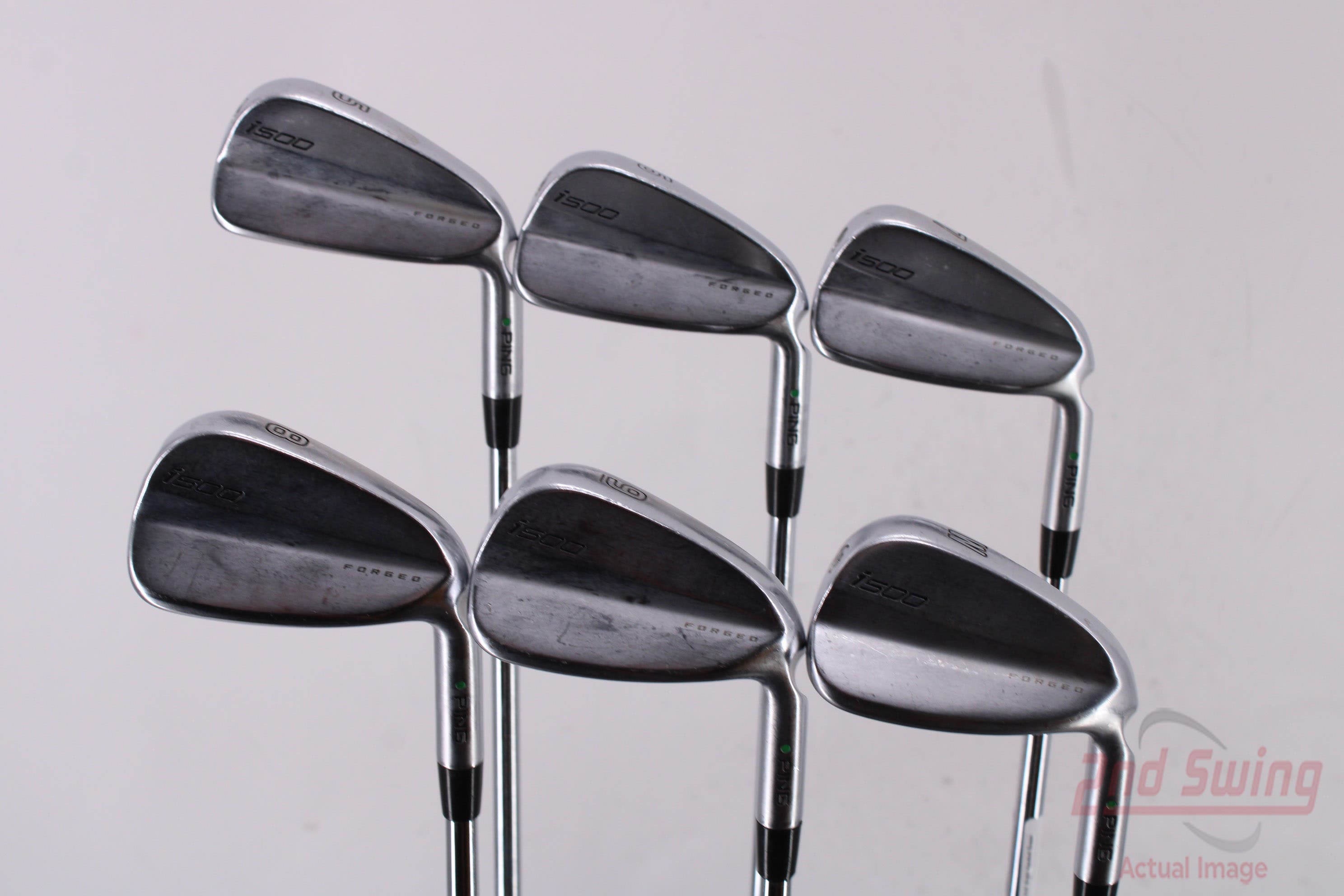 Ping i500 Iron Set 5-PW AWT 2.0 Steel Stiff Right Handed Green Dot 39.0in