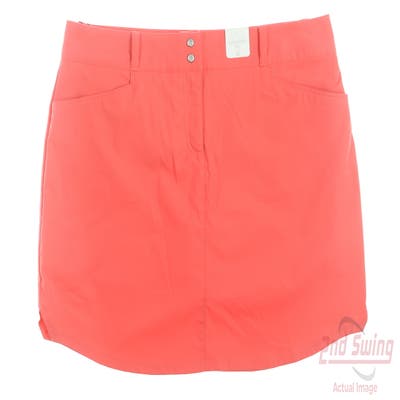 New Womens Adidas Golf Skort 10 Pink MSRP $70