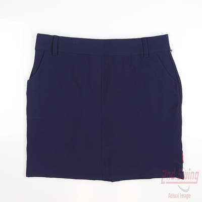 New Womens Belyn Key Oxford Skort X-Large XL Navy Blue MSRP $118